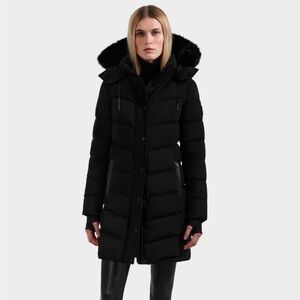 RUDSAK Women's Black Puffer Coat